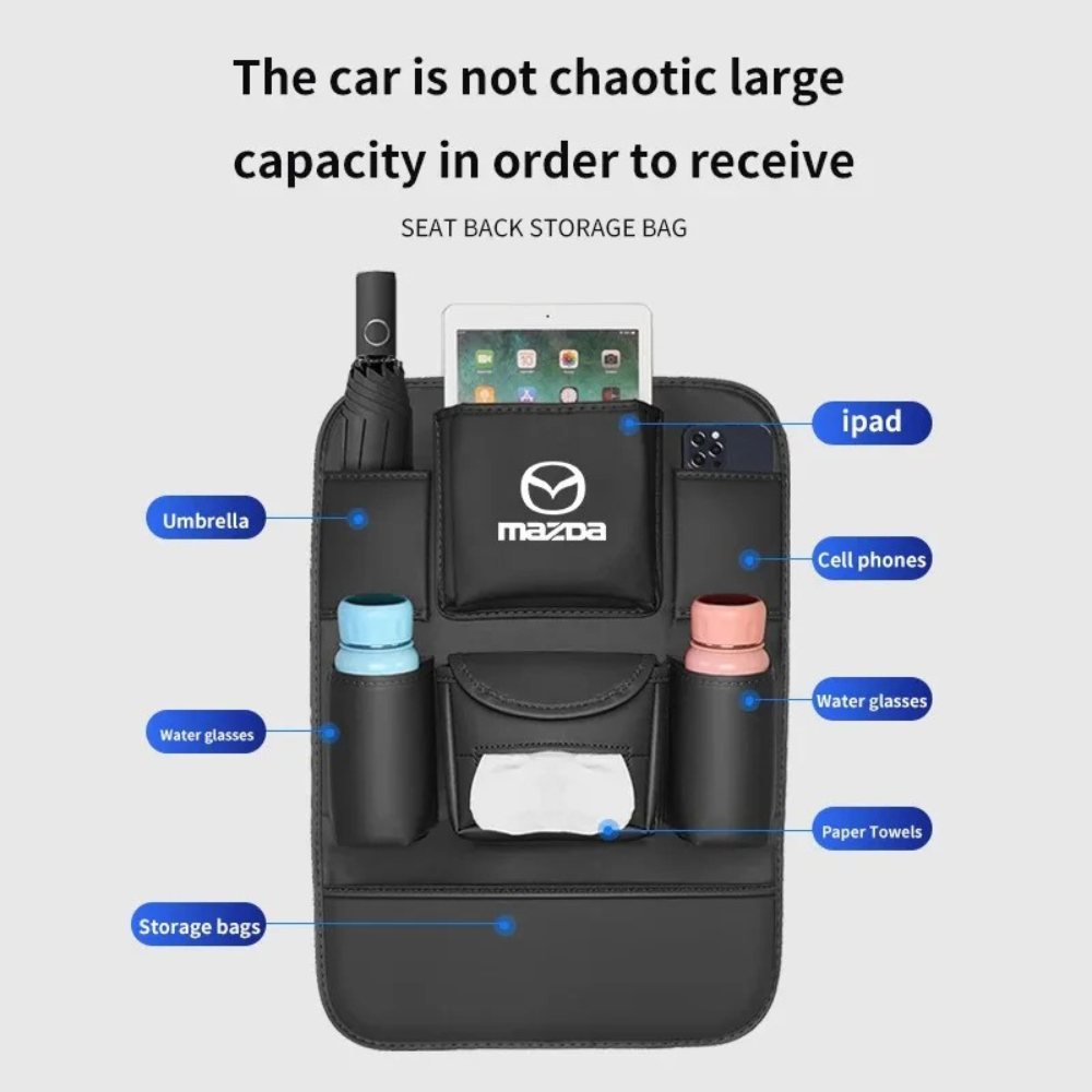 Car Back Seat Organizer