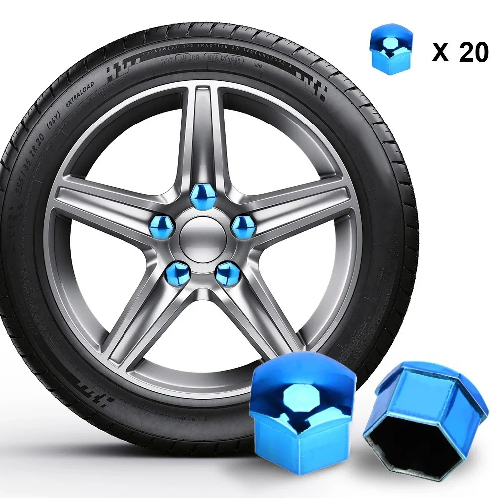 Pack of 20 Wheel Nut Covers