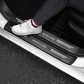 Car Door Sill Protectors with Logo, Pack of 4