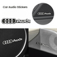 Pack of 4 Automotive Decorative Sticker 3D, image 3