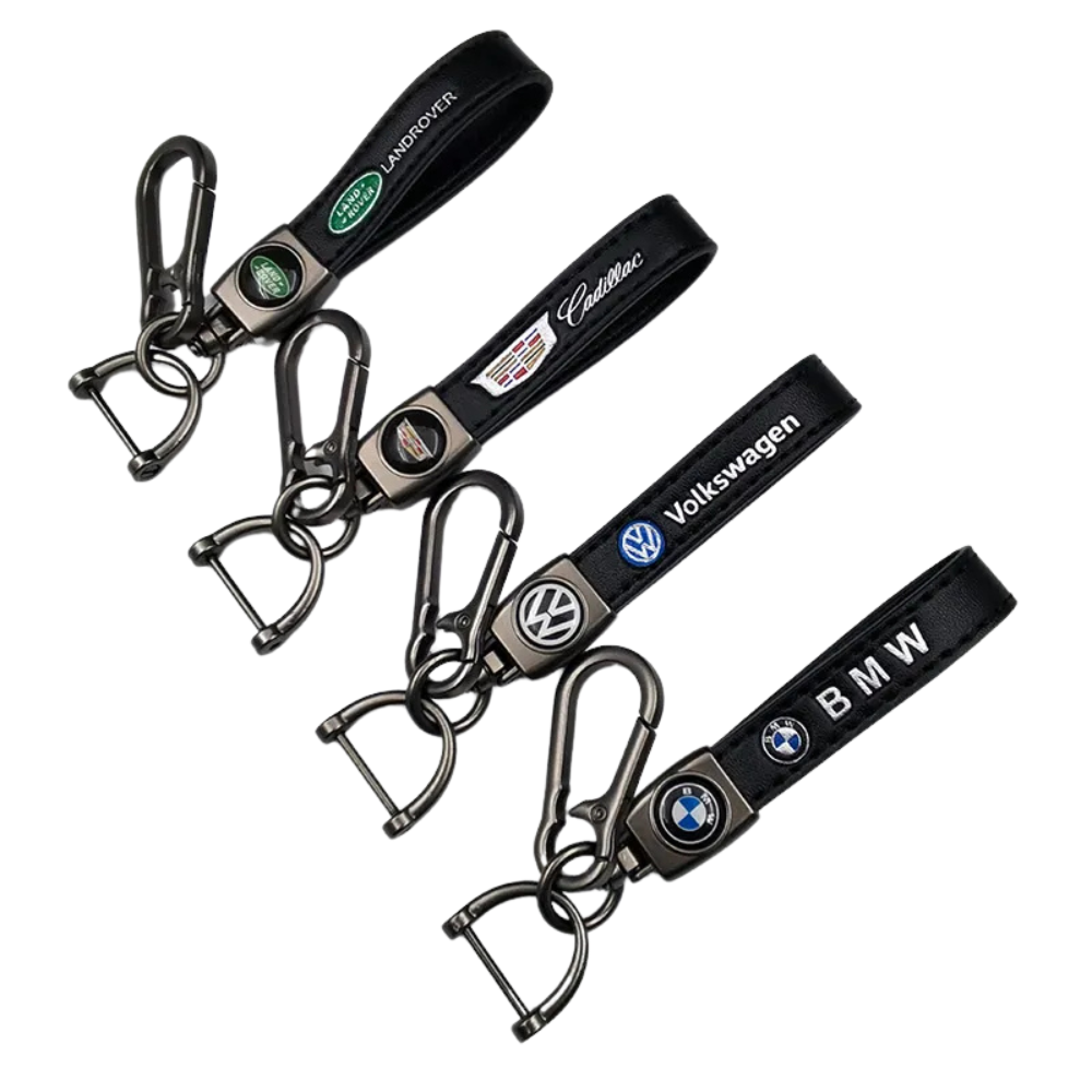 Leather Car Keychain, image 6