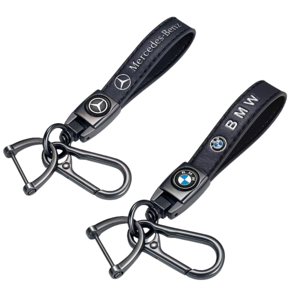 Leather Car Keychain, image 7