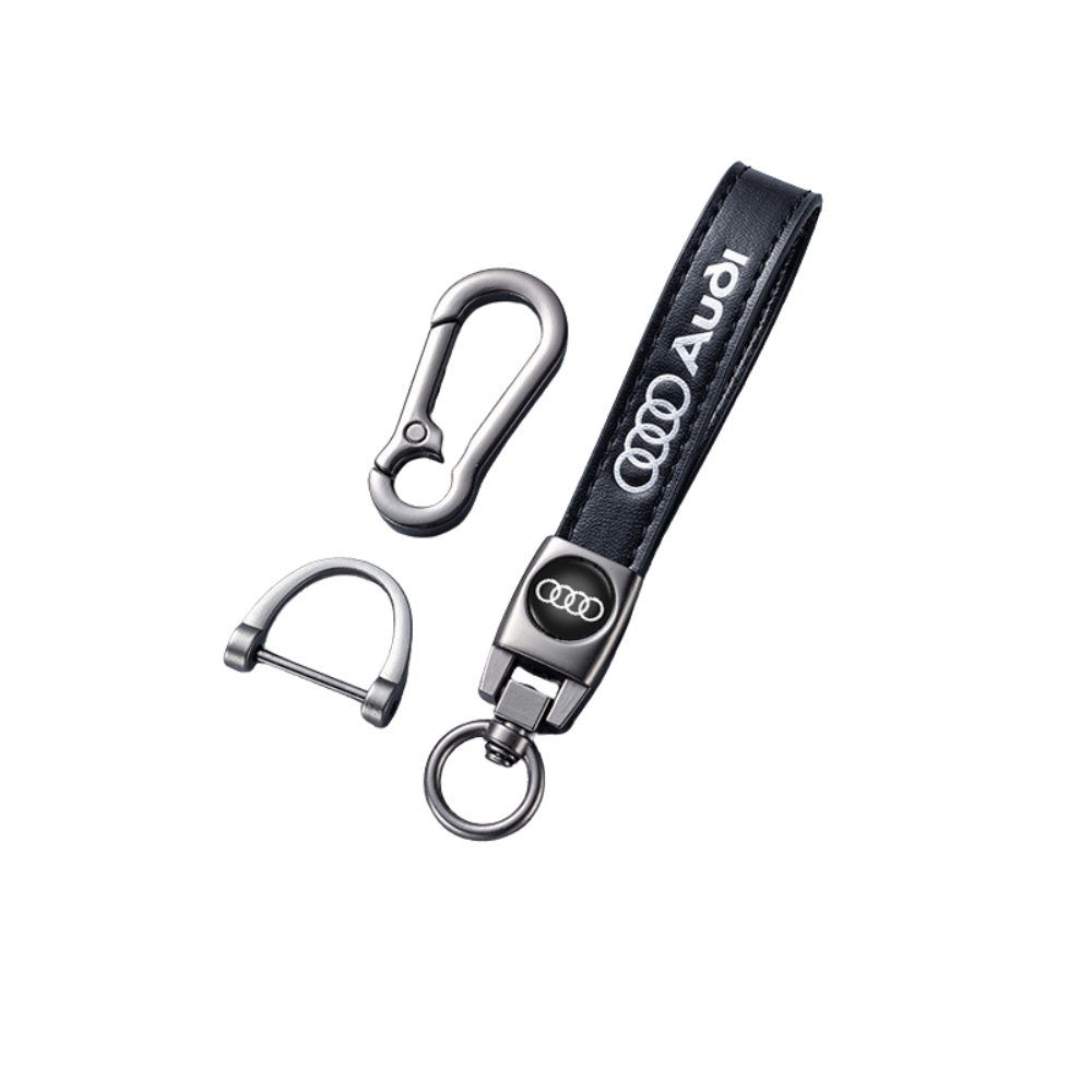 Leather Car Keychain, image 8