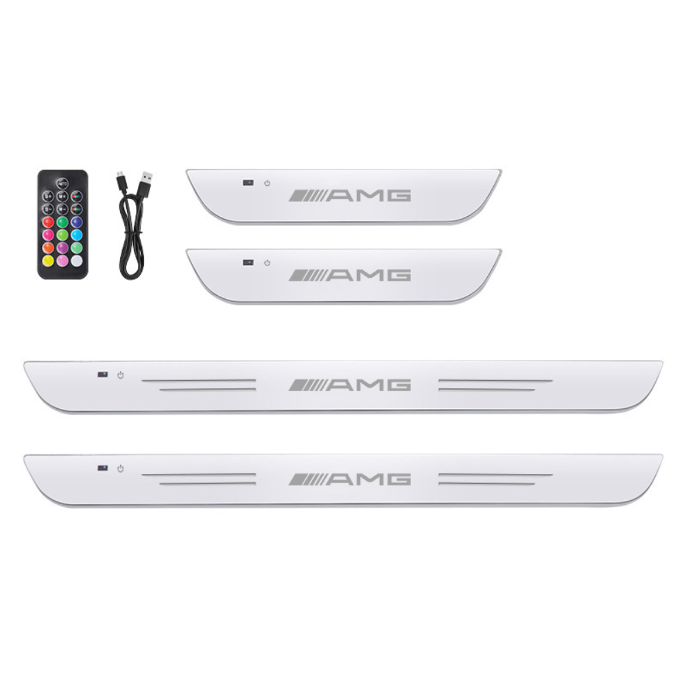 Pack of 2 LED Car Door Sill Plates – image 10