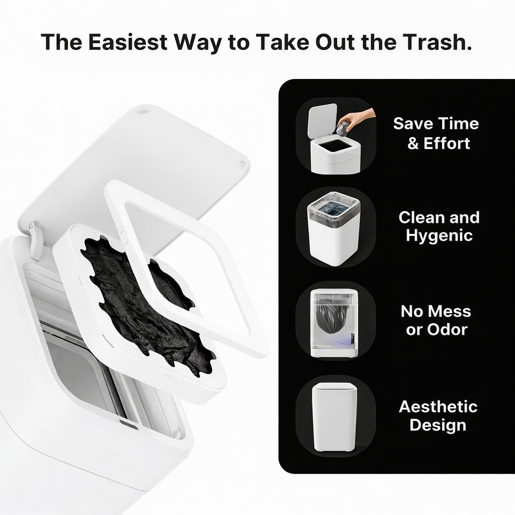 Automatic Smart Trash Can 17L