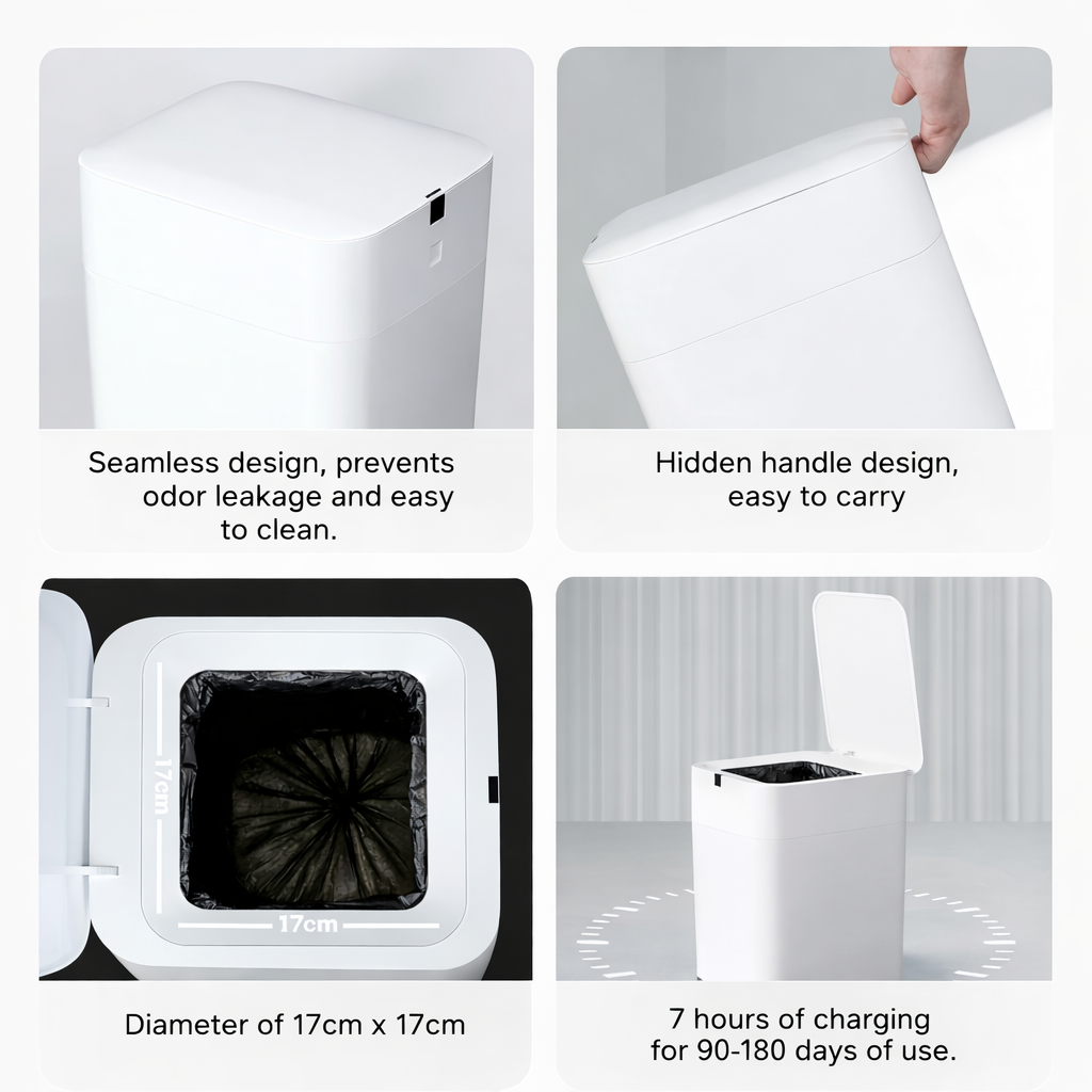 Automatic Smart Trash Can 30L