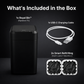 Automatic Smart Trash Can 17L - Black
