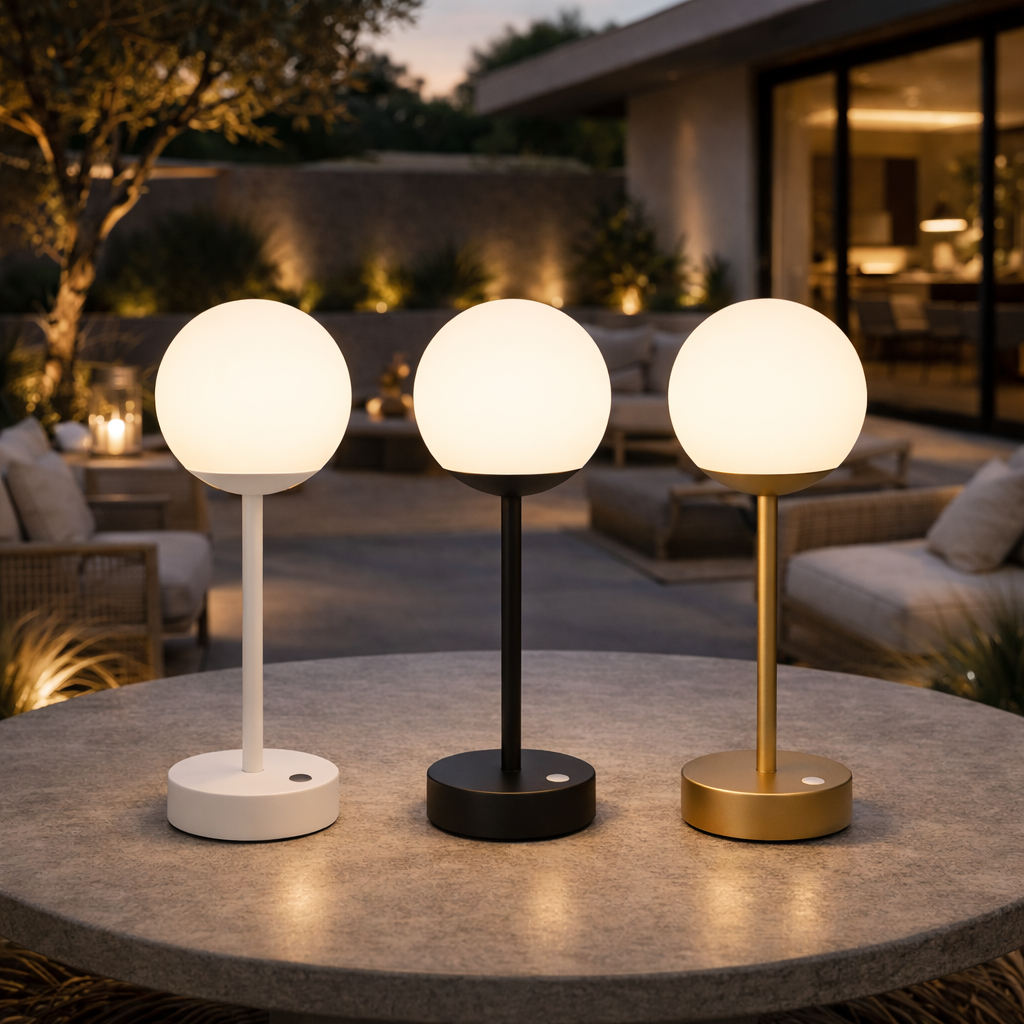 LED Lamp with Globe