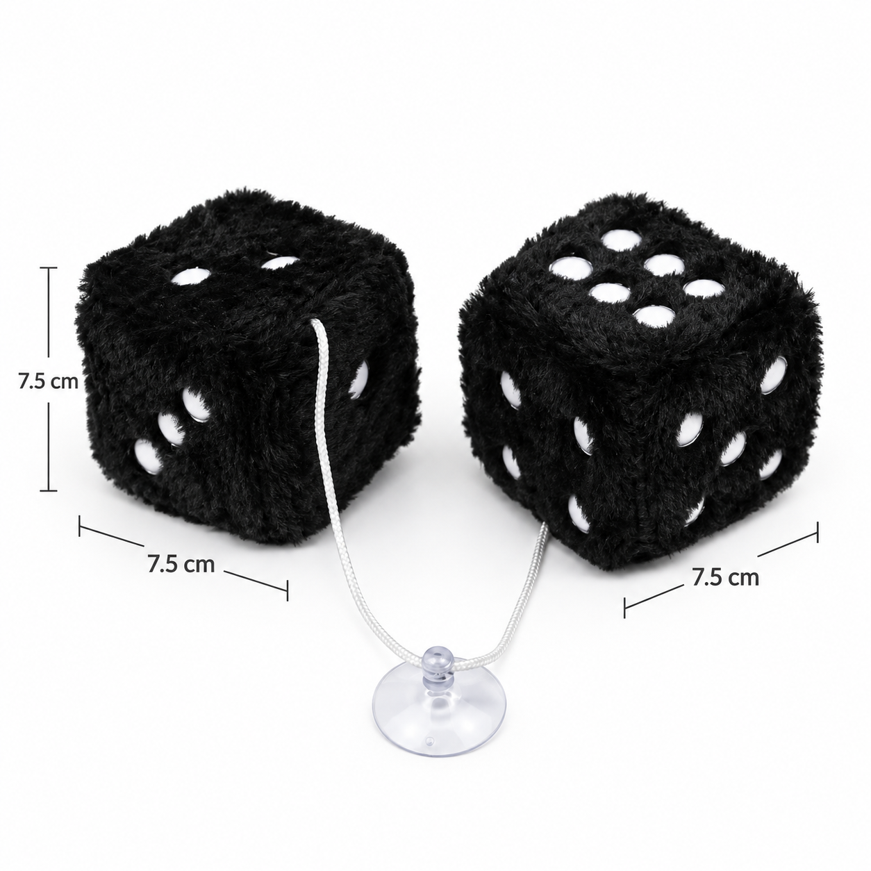 Hanging Fuzzy Dice