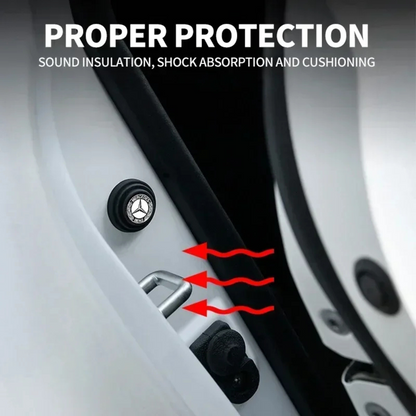 Pack of 10 Car Silicone Door Bumpers