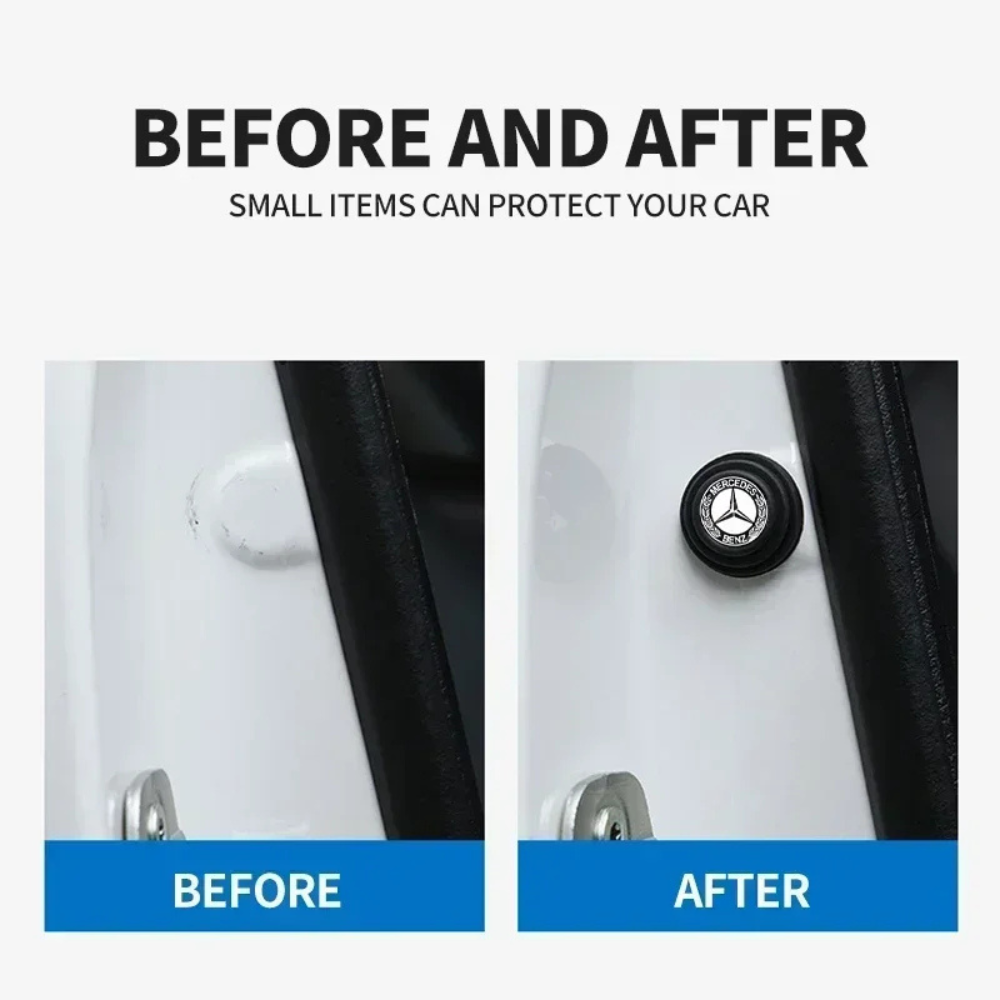 Pack of 10 Car Silicone Door Bumpers