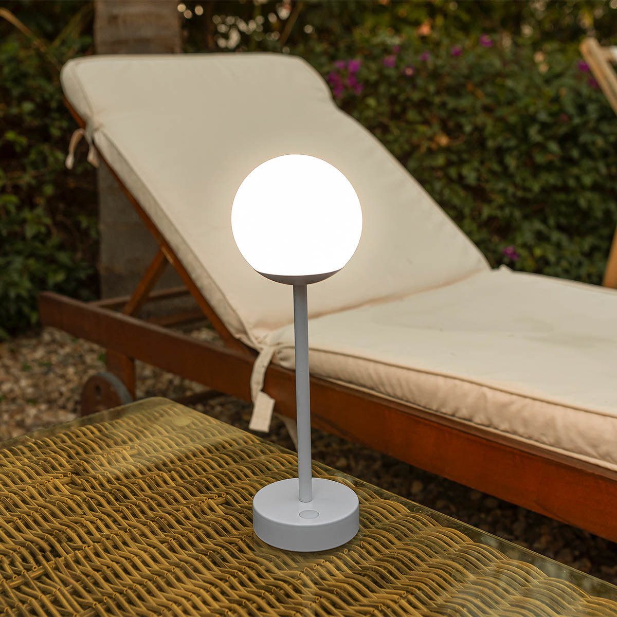 LED Lamp with Globe