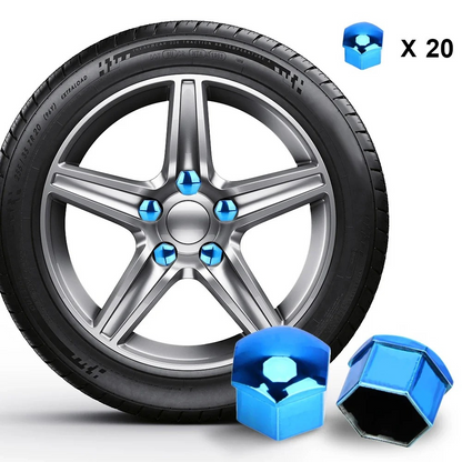 Pack of 20 Wheel Nut Covers