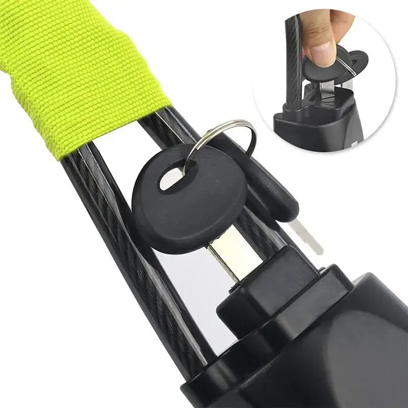 Steel Cable Steering Wheel Lock