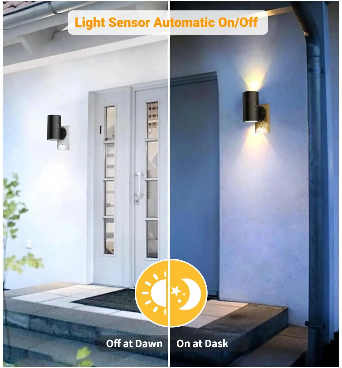 Pack of 2 Smart LED Night Lights